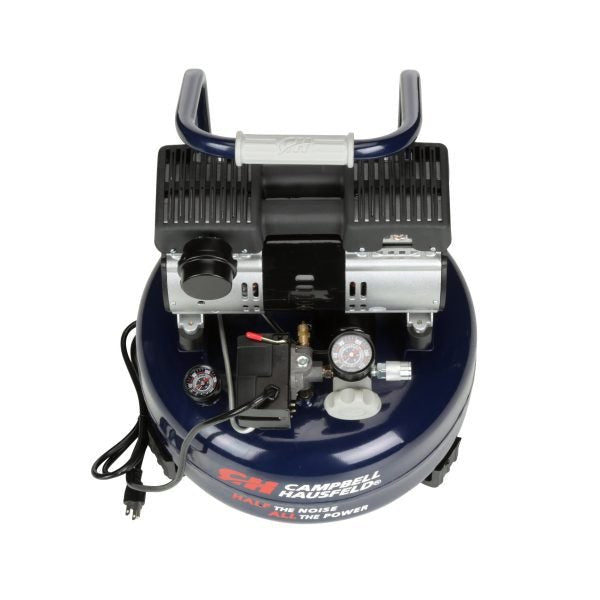 Campbell Hausfeld 6-Gallon Single Stage Portable Corded Electric Pancake Air Compressor