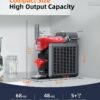 Slushie Machine – Professional Frozen Drink Maker No Ice Needed- 70 oz Slushy Machine for Home with LED Display – One-Touch Reservation & 6 Pre-set Programs for Frozen Margaritas, Frappés & Ice Cream