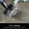 Steam Pickup 3-in-1 Steam Mop Picks Up Debris, Deep Scrubs, & Steam Sanitizes – All At Once, Lightweight Steam Cleaner for Home with Sealed Hard Floors like Hardwood, Tile & Laminate, SD201