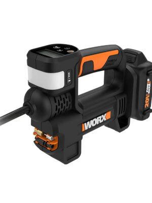 20V MAX Cordless Multi-Function Air Pump Inflator (1 x 2.0aH Battery and 1 x Charger Included) – Black