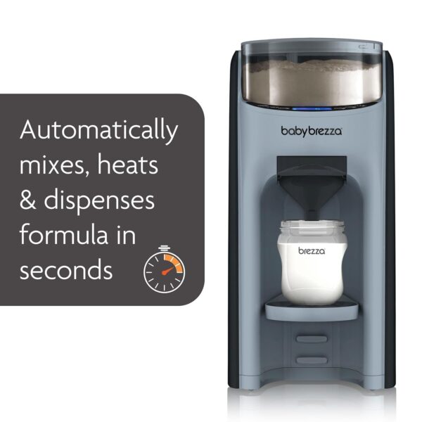 New and Improved Formula Pro Advanced Formula Dispenser Machine – Automatically Mix a Warm Formula Bottle Instantly – Easily Make Bottle with Automatic Powder Blending, Slate