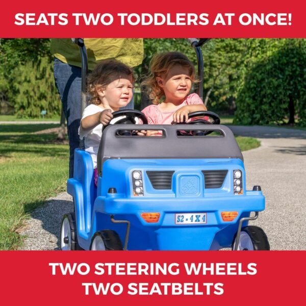 Side-by-Side Push Around SUV Two-Seater Push Car