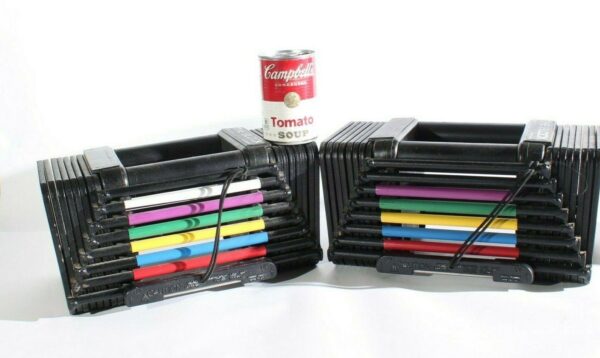 bfd9a88fd8e846f2ab009c08258d2dba 2 Powerblock The Block 45 Lbs Adjustable Dumbbells Weights Portable Exercise