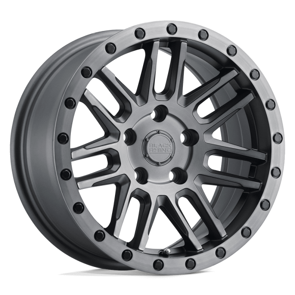 Black Rhino Cast Aluminum Rim BRACH 20X9.5 5X112 M-BRSH-GNMTL 0MM, 2095ACH005112G66