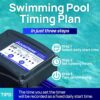 AQUASTRONG In/Above Ground Pool Pump, High Flow (with Timer, 2HP, 8917 GPH, 220V)