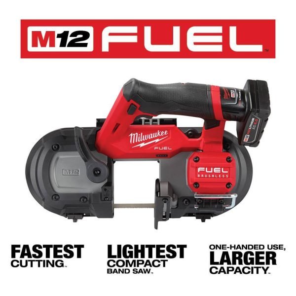 c04dbf28158e4ee7abbfad409984b45f 2529-21XC-2457-20 M12 FUEL 12V Lithium-Ion Cordless Compact Band Saw XC Kit with 3/8 in. Ratchet