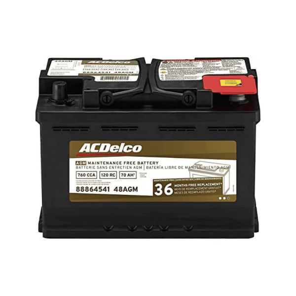 c07577d999c24432a7b36b7de9396095 ACDelco AGM Automotive BCI Group 48 Battery 48AGM