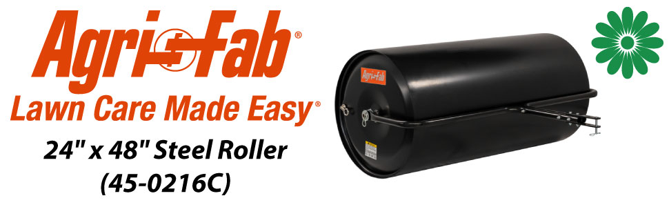 lawn roller, lawn roller tow behind, lawn rollers tow behind water filled, agri fab, yard roller