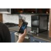 Countertop Nugget Ice Maker | Ice Machine with WiFi Connectivity | Smart Home Kitchen Essentials | Black Stainless