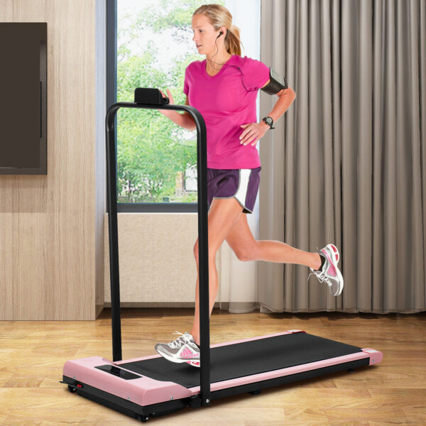 c0ec7fe407f8449e97c9811afd010474 Geemax Electric Treadmill Foldable Compact Treadmill under Desks Treadmill Workout Exercise Treadmill Motorize Treadmill Running Walking Machine with Remote Control for Home Gym (0.5-6.0MPH)