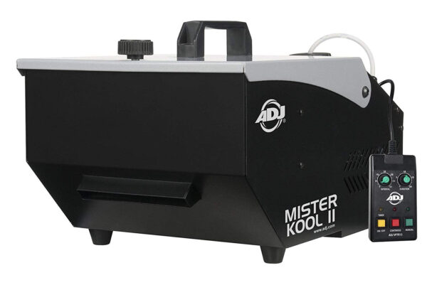 c1723fc5e8114d74a8687e4fbefc5d97 ADJ Fog Machine Black Mister Kool II (Renewed)