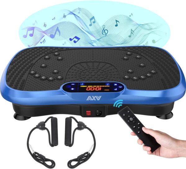 c1f5b5e41ed84c57a278e39b24bd3797 Vibration Plate Fitness Platform Exercise Machine Vibrating Lymphatic Drainage Shaking Full Body Shaker Workout Vibrate Stand Shake Board Sport Gym for Weight Loss Fat Burner for Women Men