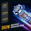 350W Electric Commuter Bike for Adults, 26′′ Cruiser Ebike with 36V 12.5AH Removable Battery, Shimano 6-Speed, Dual Shock Absorber, Basket