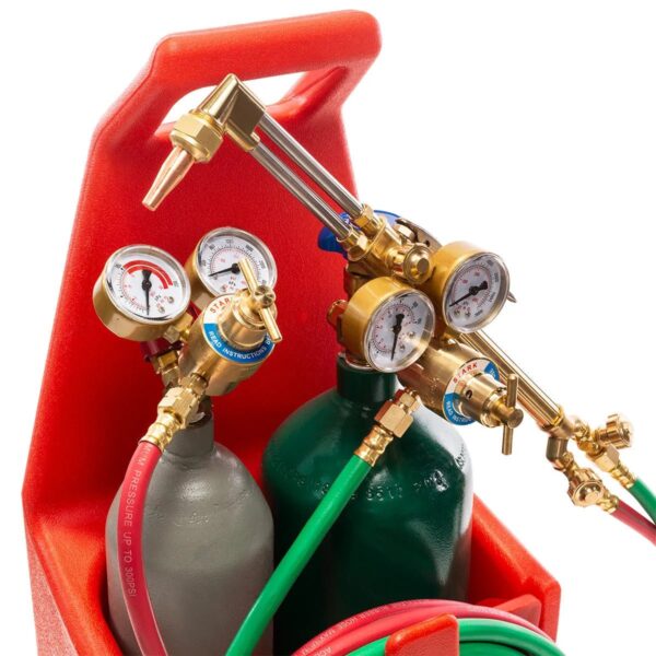 c230cf32829149609d873c00cdd12ab1 Victor Type Welding & Cutting Torch Oxygen Acetylene Regulator Set