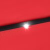 15 ft Large Patio Umbrella with Solar Lights Double-Sided Outdoor Rectangle Market Umbrellas with 36 LED Lights/Base Included/Easy Crank for Patio Garden Yard Pool Lawn, Brown