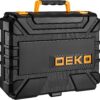 DEKOPRO Tool Set:Tool Kit with 8V Cordless Drill,Tool Box with Drill,Hand Drill Set for Men & Women,Home Tool Kits for House Repair,Handyman,DIY 126 Piece