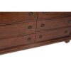 8 Drawer 64” W Double Dresser With Mirror