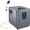 Hike Crew Portable Propane Water Heater & Shower Pump �� Compact Outdoor Cleaning & Showering System w/LCD & Auto Safety Shutoff for Instant Hot Water While Camping, Hiking �� Carry Case Included
