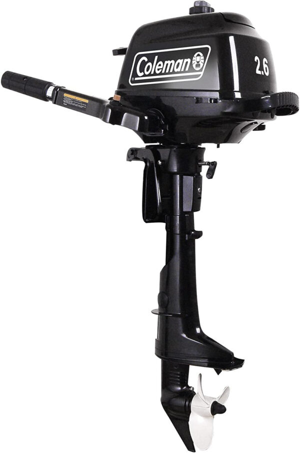 c4501e8f12614452b40ac652d42713e3 2.6 hp Outboard Motor with Short Shaft, Black