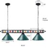 Billiard Light for Pool Table,59” Pool Table Lighting for 7′ 8′ 9′ Table