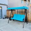 Porch Swing with Canopy