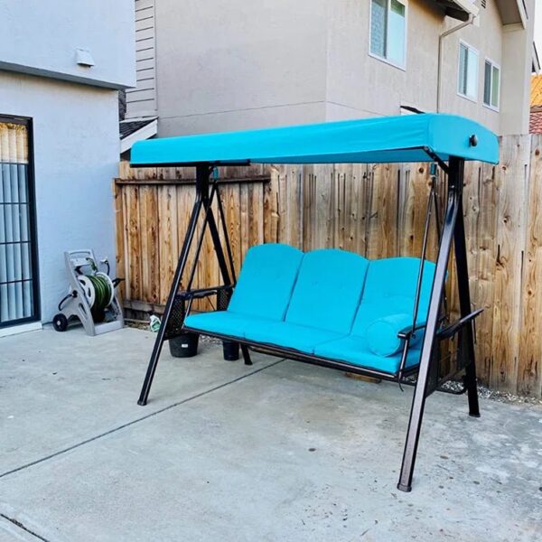 Porch Swing with Canopy