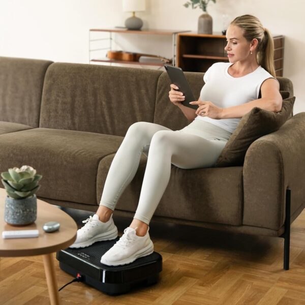 c4741da7cdf0452fa5ede3b0d18fd944 TheNeat Vibration Plate Exercise Machine, Whole Body Workout Vibration Fitness Platform, 330 Lbs Capacity, Low Noise Vibrating Plate Machine for Home & Office, NeatShake