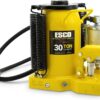 ESCO 30 Ton Pro Series Air Hydraulic Bottle Jack – Heavy Duty Lifting for Automotive and Industrial Use