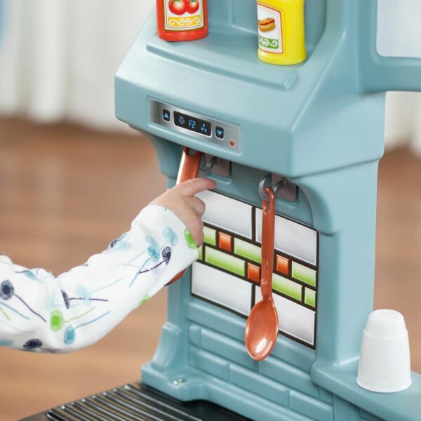 c496331a326a4351acc6fd648cb6f26f Step2 Best Chefs Kids Kitchen Playset, Indoor/Outdoor Kitchenette, Interactive Play with Lights and Sounds, Made of Durable Plastic, Includes 25 Piece Toy Accessories, For Toddlers 2+ Years Old