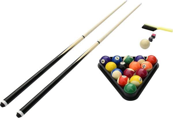 c4acdf5fd22e498fb6552b5448e06d89 Hathaway Fairmont 6 Ft Portable Pool Table, Adults Folding Billiards Tables for Game Room with Easy Foldable Storage, Includes Full Set of Billiard Balls, Cues, Chalk & Brush