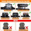 Collapsible Grill Stand for Ninja Woodfire Grill, Traeger, Pit Boss, and 22′′ Blackstone Griddle