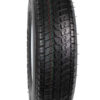 2-Pack Trailer Tire On Rim ST205/75D15 205/75 D 15 in. LRC 5 Hole White Spoke
