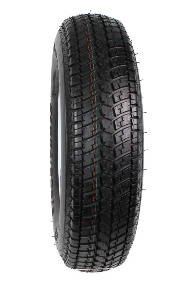 c598537a38374f659cb6af1710efd50b 2-Pack Trailer Tire On Rim ST205/75D15 205/75 D 15 in. LRC 5 Hole White Spoke