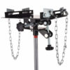 Hydraulic Car Transmission Jack Vertical Lift,1660 Pounds,360掳Rotating Wheel Lift,Red