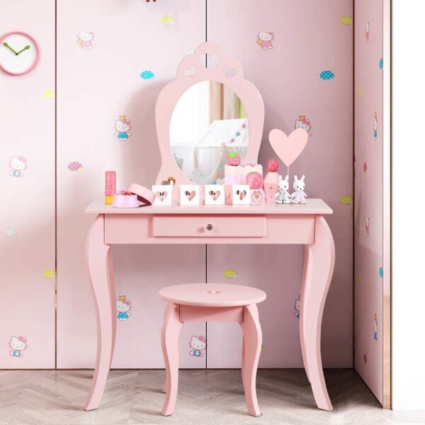 Fireflowery Vanity Detachable Princess Pretend