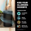 Air Purifiers for Home Large Rooms – Covers Up To 1,000 Sq Ft – Filters Up To 99.9% of Pollutants, Smoke, Pollen, Dust – Quiet HEPA Air Filter – Air Purifiers for Bedroom