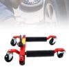 1500lb HYDRAULIC Positioning Car Wheel Dolly Jack Lift Auto Vehicle Moving Hoist