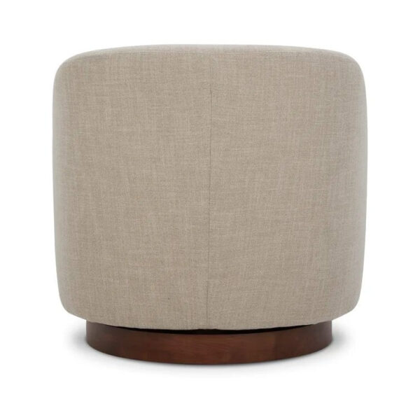 c689a37d98a24ed9bc29c3d8f09fe59a Upholstered Swivel Barrel Chair