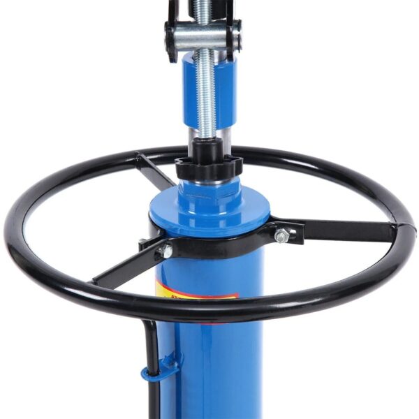 c7c7b79dd675479e84b9425a57acd6d3 1660 Pounds Hydraulic Car Transmission Jack Vertical Lift with 360° Swivel Wheel Pedal ,Blue,33′′-70′′(0.75Ton)