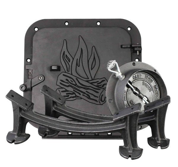 c7cf540b6b1b4fdf92e3053c484951c2 US Stove Company Outdoor 1-Burner Wood Manual Iron Outdoor Stove