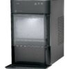 Countertop Nugget Ice Maker | Ice Machine with WiFi Connectivity | Smart Home Kitchen Essentials | Black Stainless