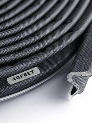 Door Weather Stripping Soundproof Door Seal Strip V-Shaped “Q” Foam Kerf Weather Stripping