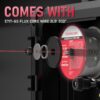 135Amp MIG Welder,110V Flux Core Welder Flux MIG/Lift TIG/Stick 3-in-1 Large LED Digital Display Welding Machine IGBT Inverter Welder FLUX-135PRO