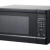Hamilton Beach 1.1 Cu. Ft. Sleek Black Digital Microwave – Effortless Touchpad Controls