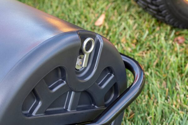 Agri-Fab 45-0604 18′′ x 48′′ Tow Behind Poly Lawn Roller 550 lbs Weight with Water, Poly Drum and Steel Frame, with Plug. Designed for Lawn and Garden Tractors