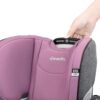 Revolve360 Extend Convertible Car Seat with 360 Degree Rotation, Extended Rear-Facing, Forward-Facing, Booster Mode, and Secure Latch Install, Revere Gray