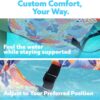 SLOOSH Inflatable Pool Floats Adult,2 Packs Floating Lounge Chairs,Blow up Pool Noodles for Adult Heavy Duty,Floating Chair for Party Summer Water Beach Lake Fun