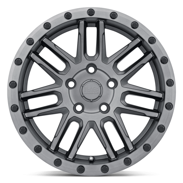 Black Rhino Cast Aluminum Rim BRACH 20X9.5 5X112 M-BRSH-GNMTL 0MM, 2095ACH005112G66