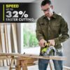 SBCS01B ONE+ HP 18V Brushless Cordless Compact 6-1/2 in. Circular Saw (Tool Only)