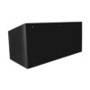 Extreme Max Dual Fuel Jug Holder – Aluminum Design for Two 5 Gallon Jugs, Black Storage Organizer for Trailers & Garages